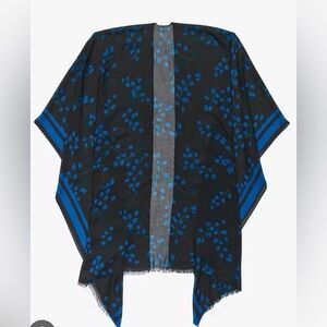 NWT Kate Spade Sea Breeze Light Scarf Shawl Roana Cover Up Wrap Super Cute!!